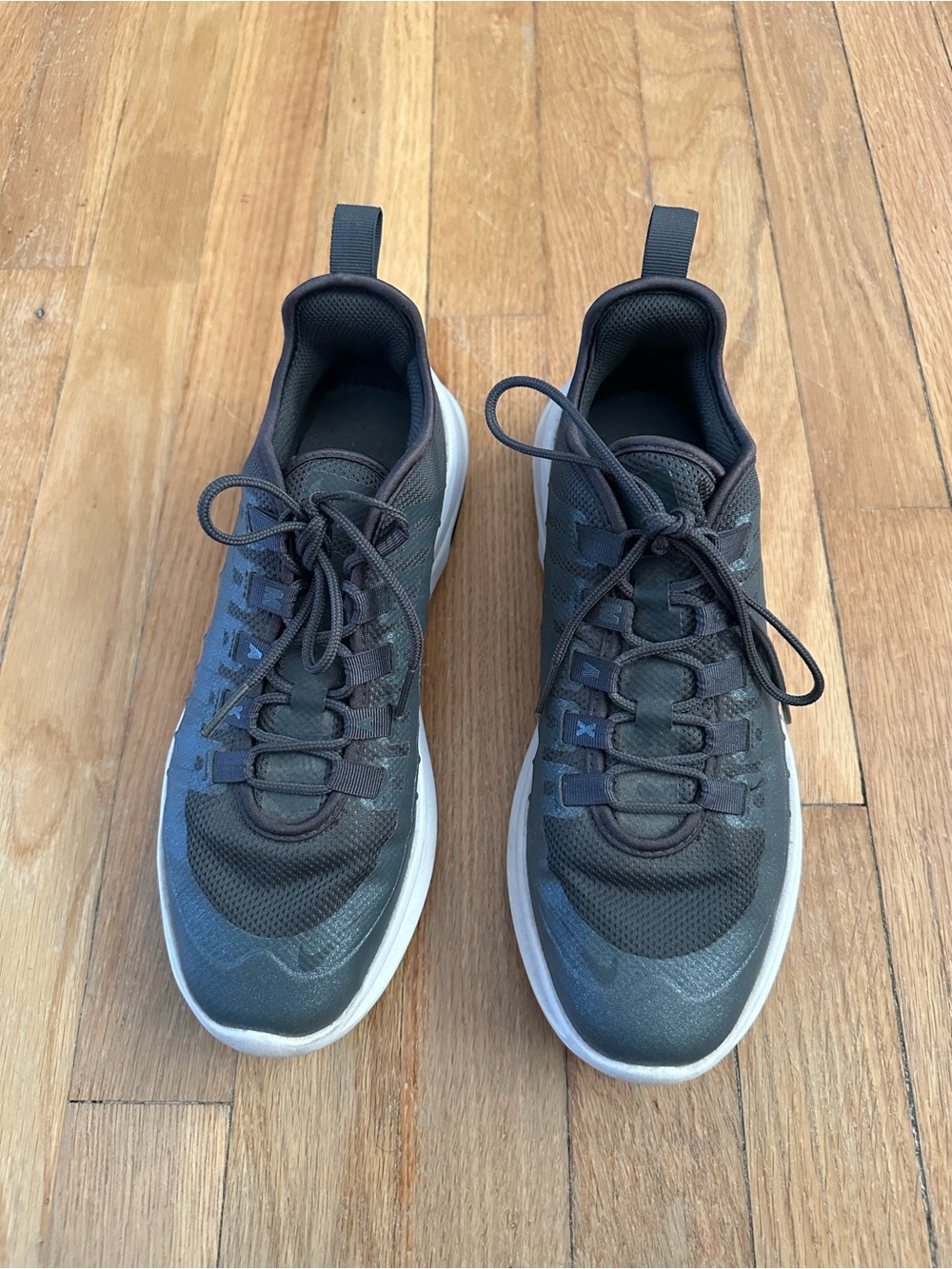 Nike Men's Athletic Shoes - Black with White Soles